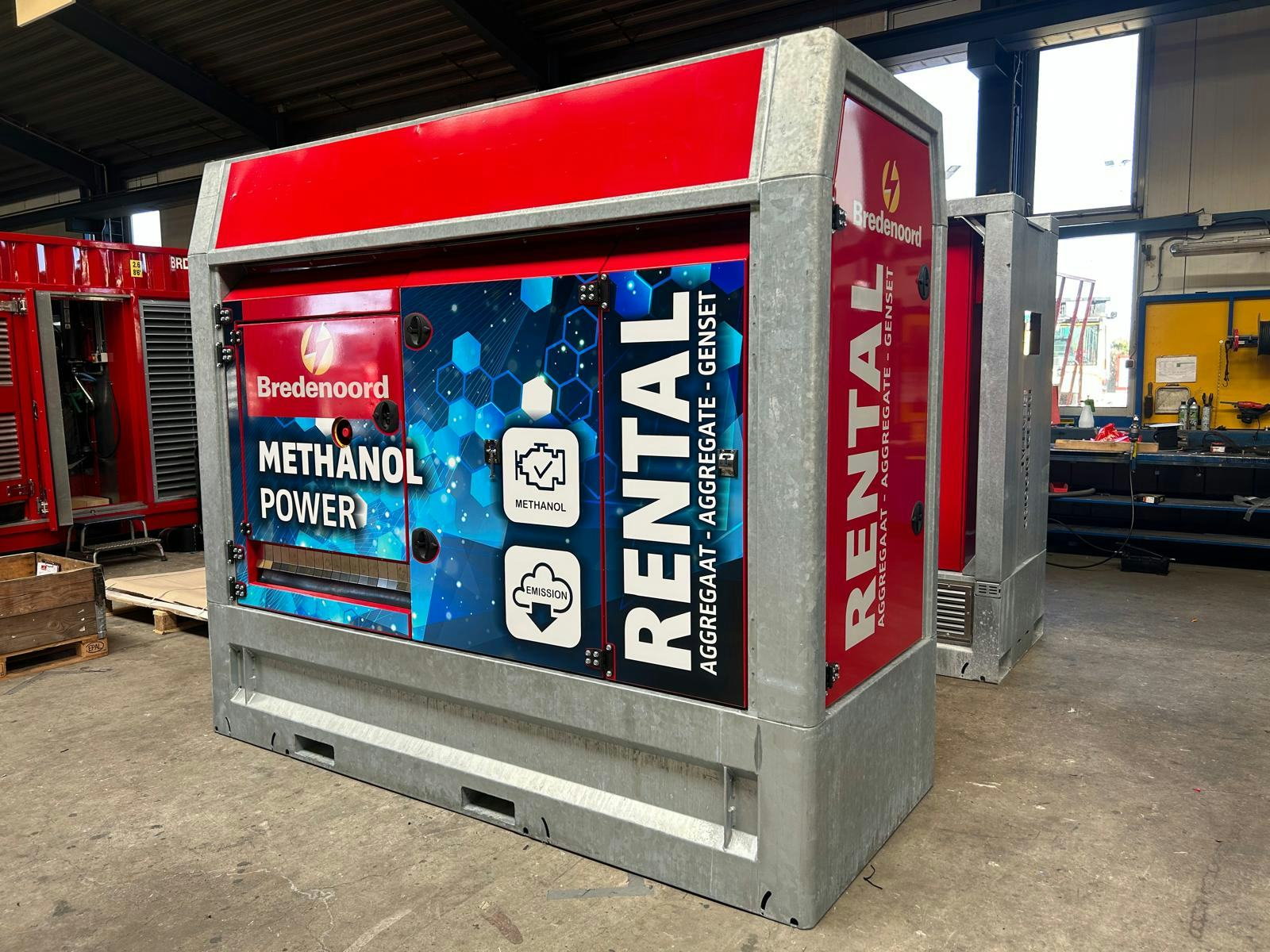 Klanten Bredenoord willen rap aan de slag met Methanol Power-aggregaat