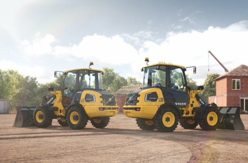 De nieuwe Volvo L20 en L25 elektrische wielladers.