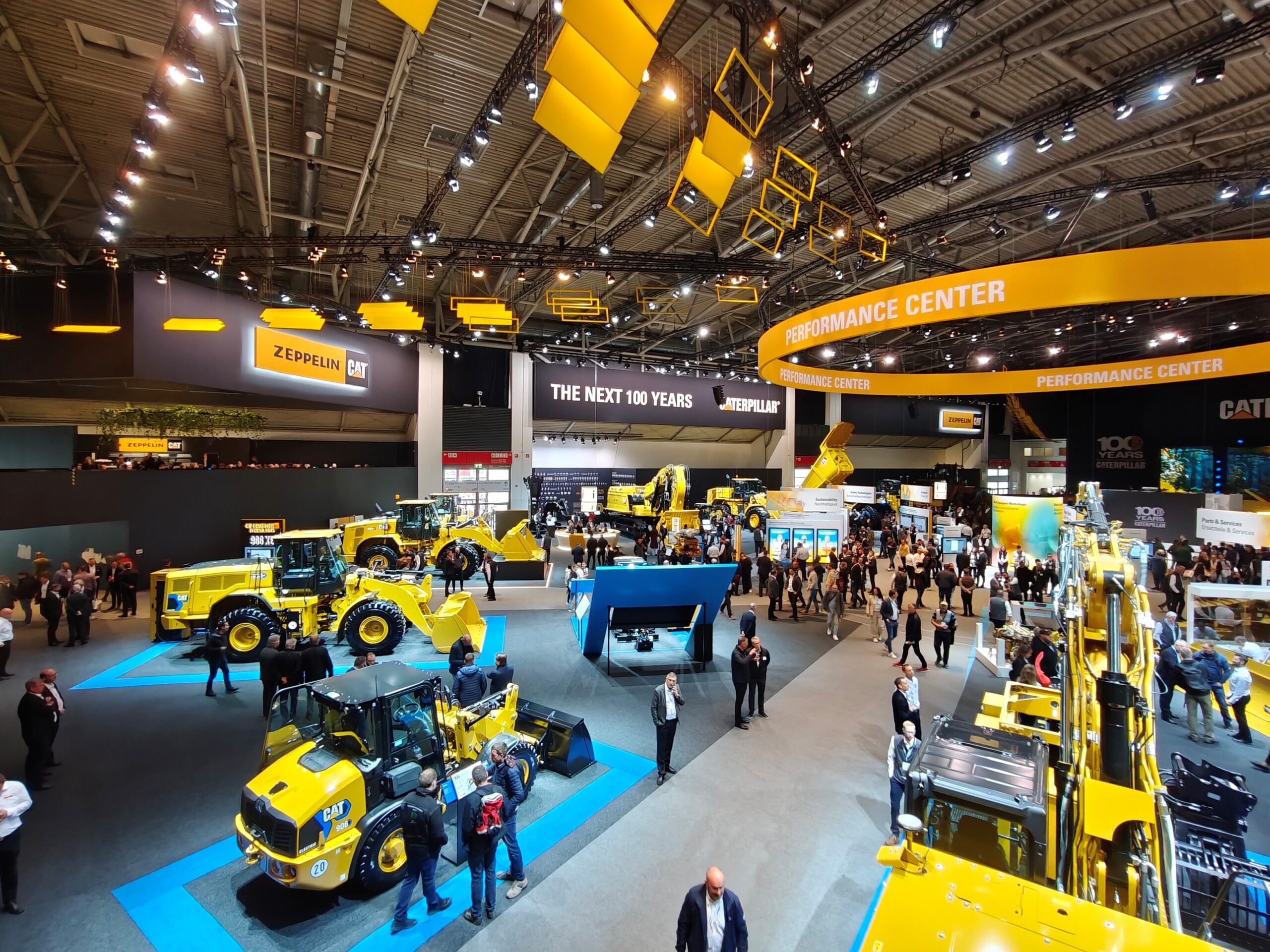 Caterpillar op Bauma 2025.