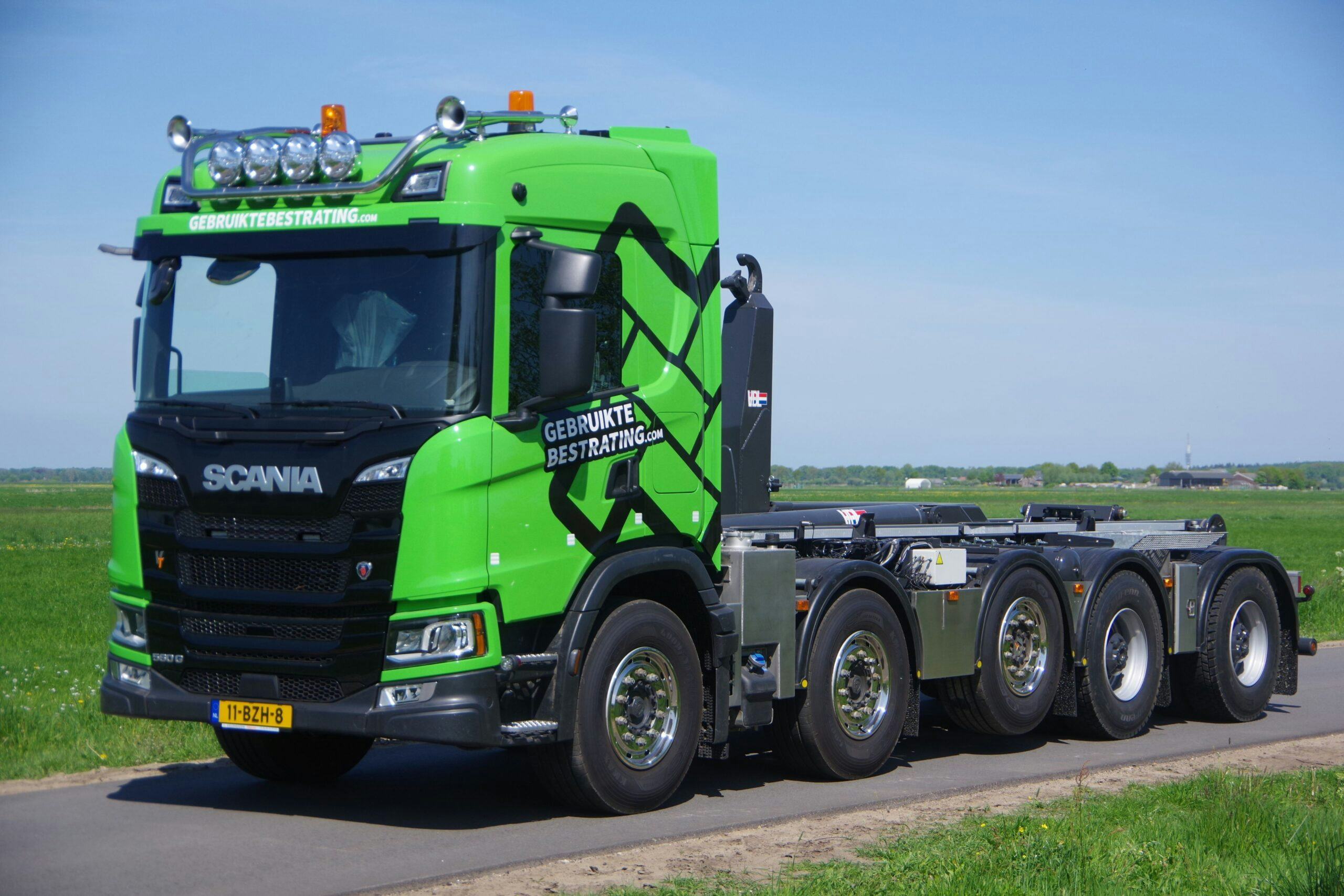 TKD primeur van Veldhuizen Trucks: 50 tons Scania Wide-Spread