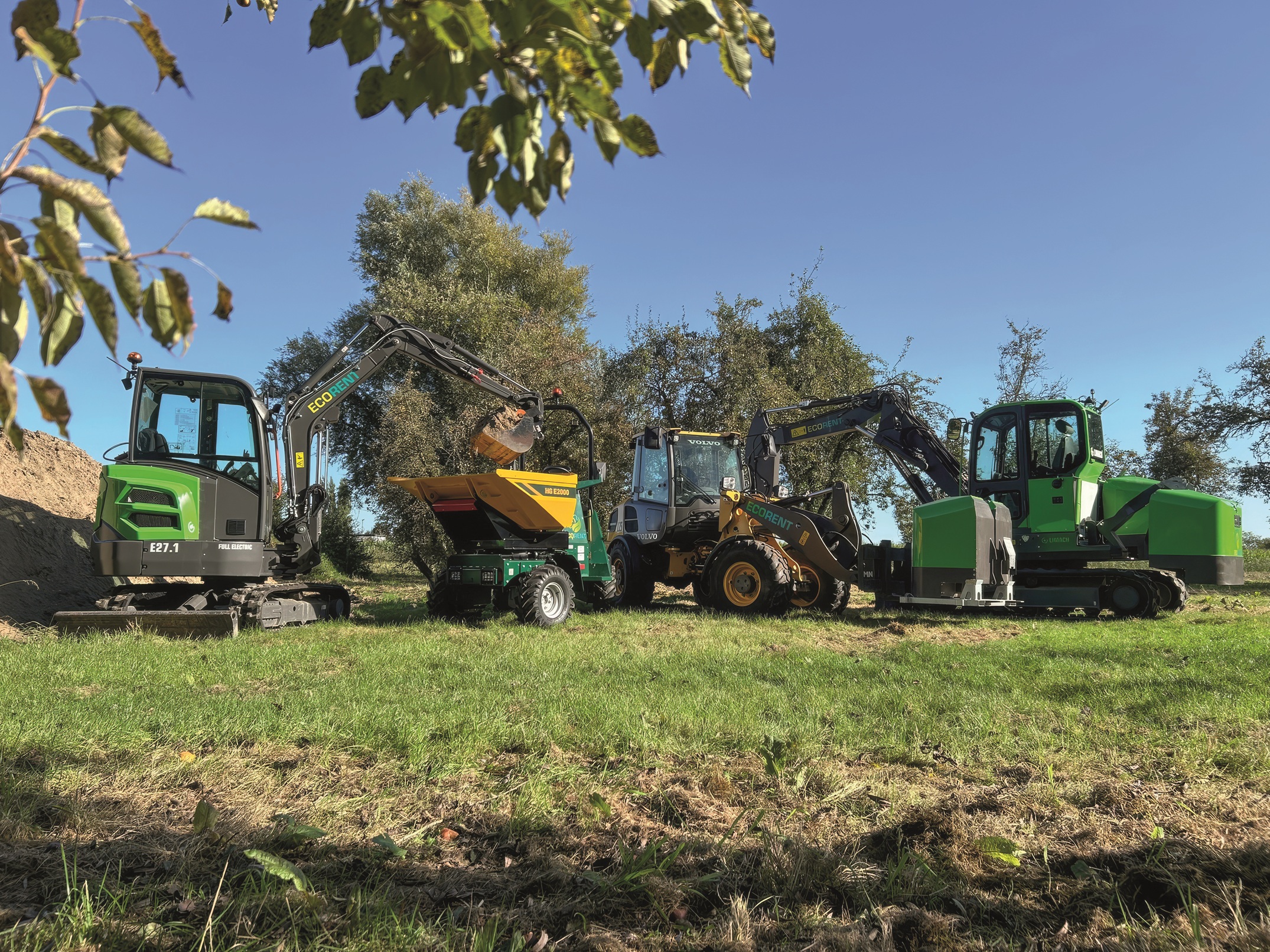 De Vries: “De elektrische HG wieldumpers zijn ontwikkeld als elektrische machine, en zijn geen omgebouwde of aangepaste dieseluitvoering.”