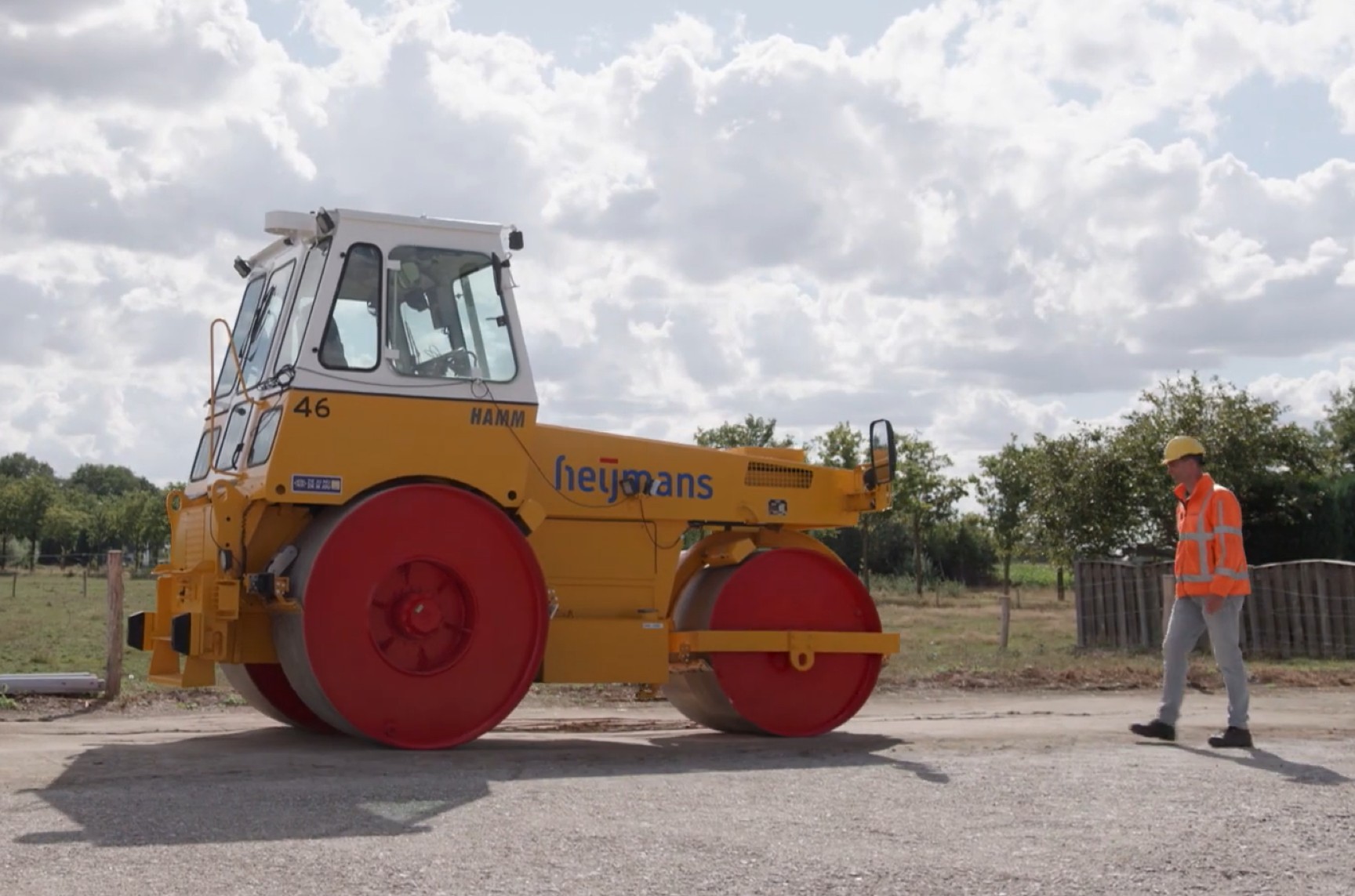 De robotwals van Heijmans. Foto: Heijmans.