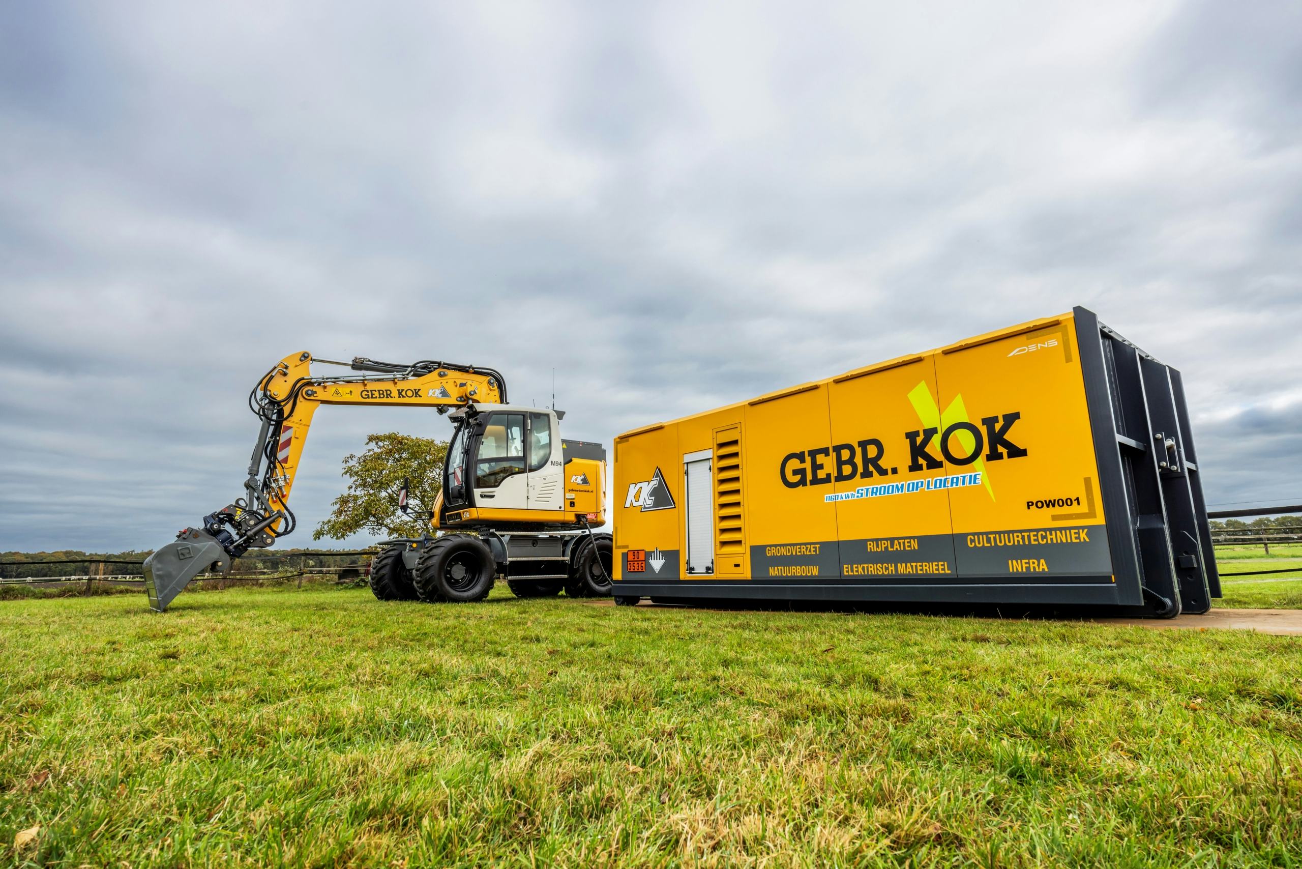 Batterij is nieuwe ruggengraat van de bouwplaats; efficiënt en betaalbaar