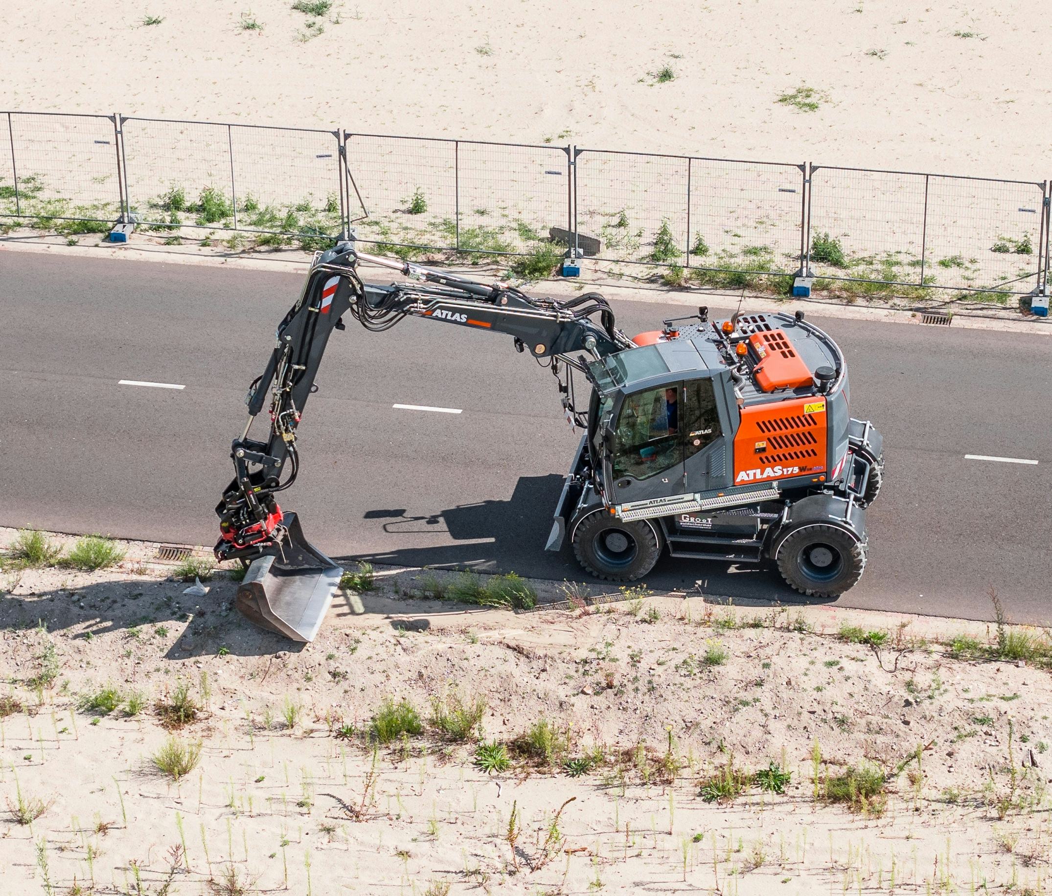 De combinatie van de Atlas en de Rototilt werkt uitstekend samen aldus Johan Groot