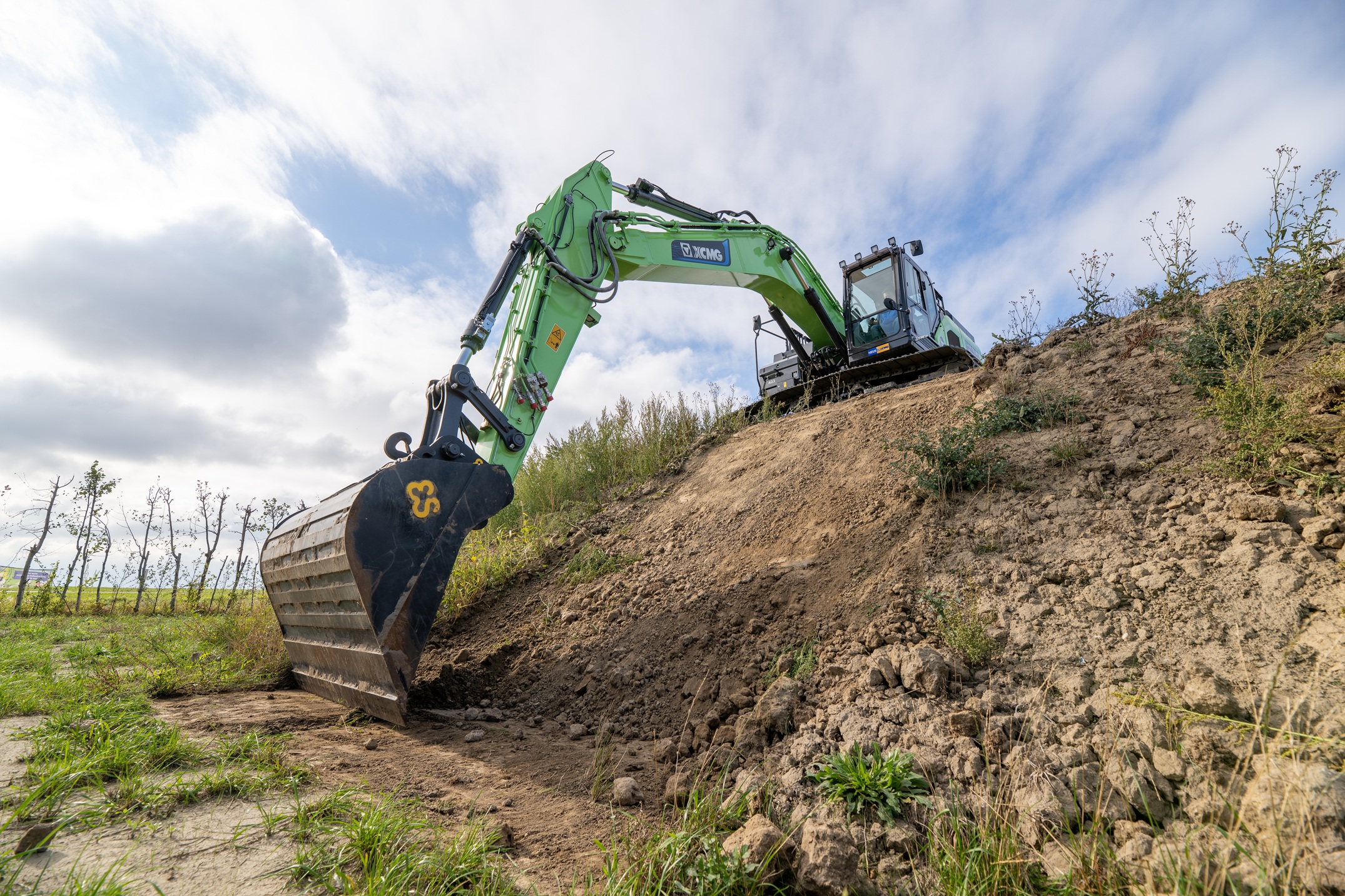 Heustractors kan het motorvermogen instellen naar wens van de klant.