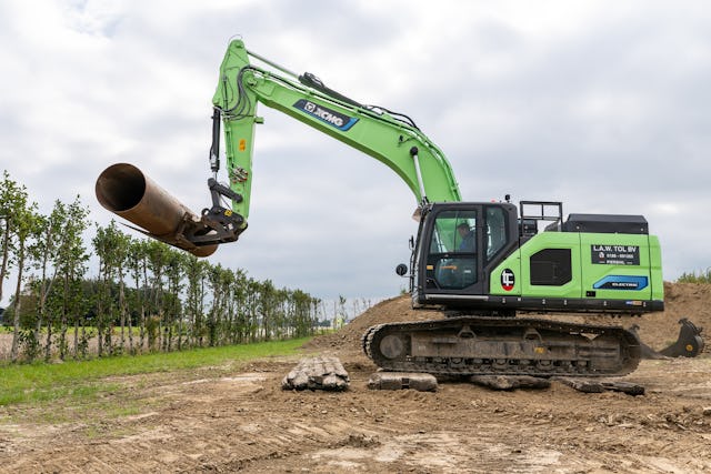 De machine functioneert prima bij allerlei verschillende werkzaamheden.