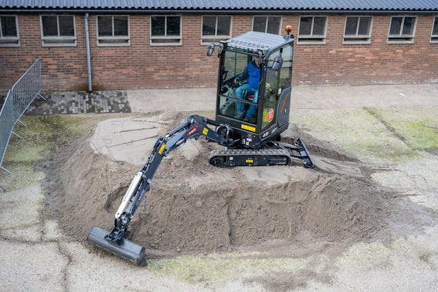 De Bobcat E19 R2 is een machine waar je met plezier een hele dag op kunt werken.