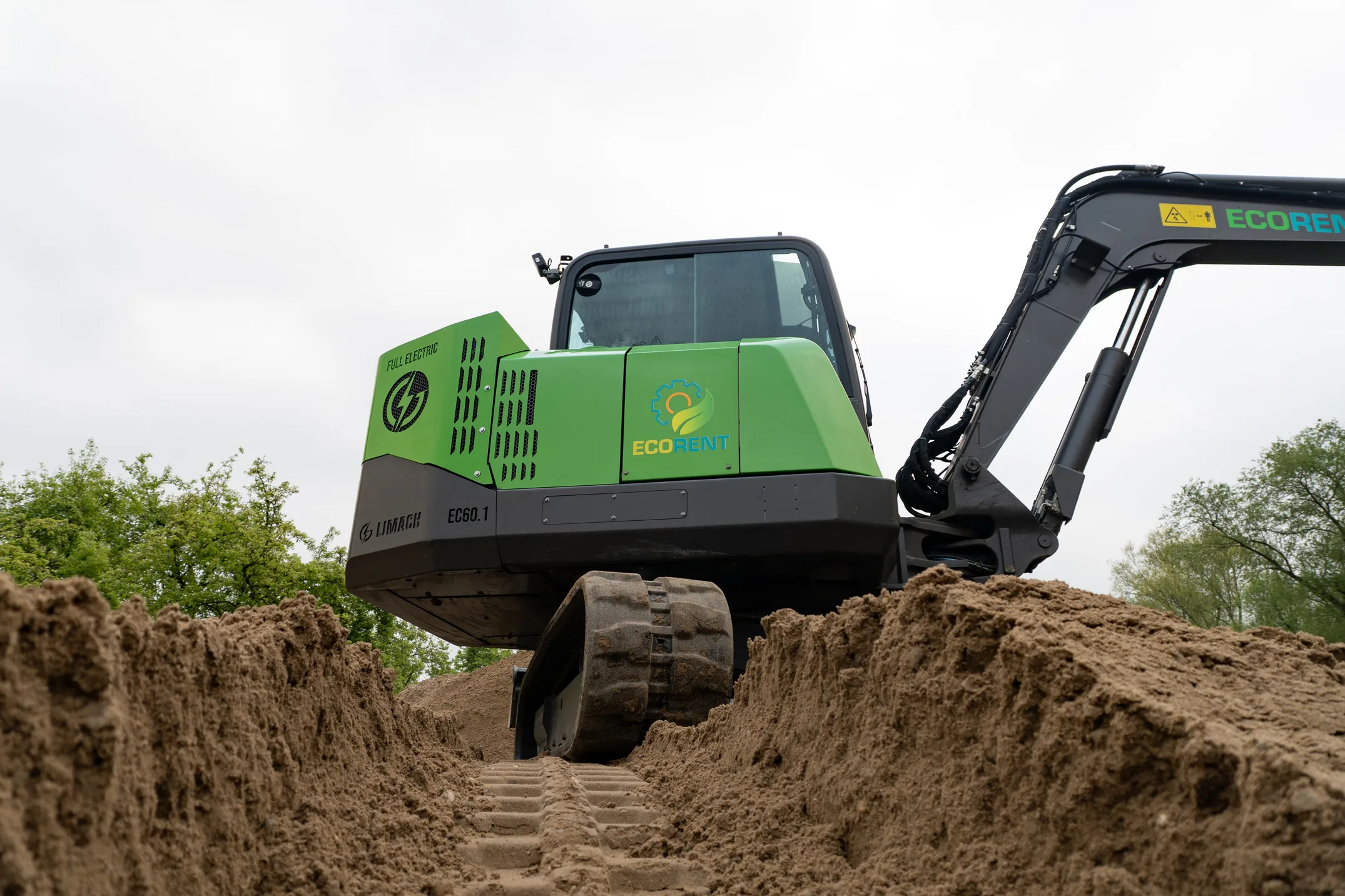 Volledig elektrisch en altijd voldoende capaciteit voor elke klus