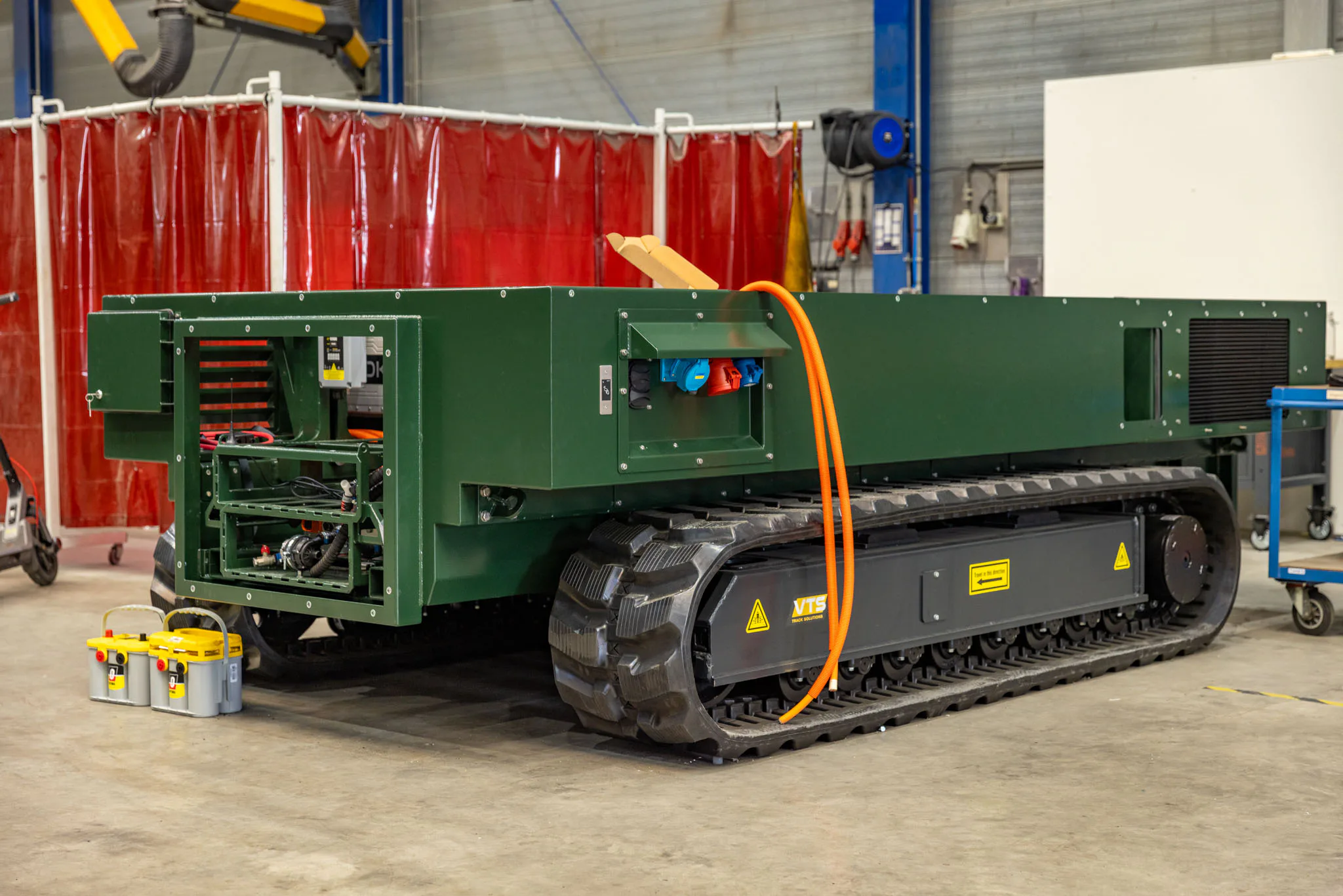 In Werkendam maakt SDK Engineering bouwmachines klaar voor de energietransitie