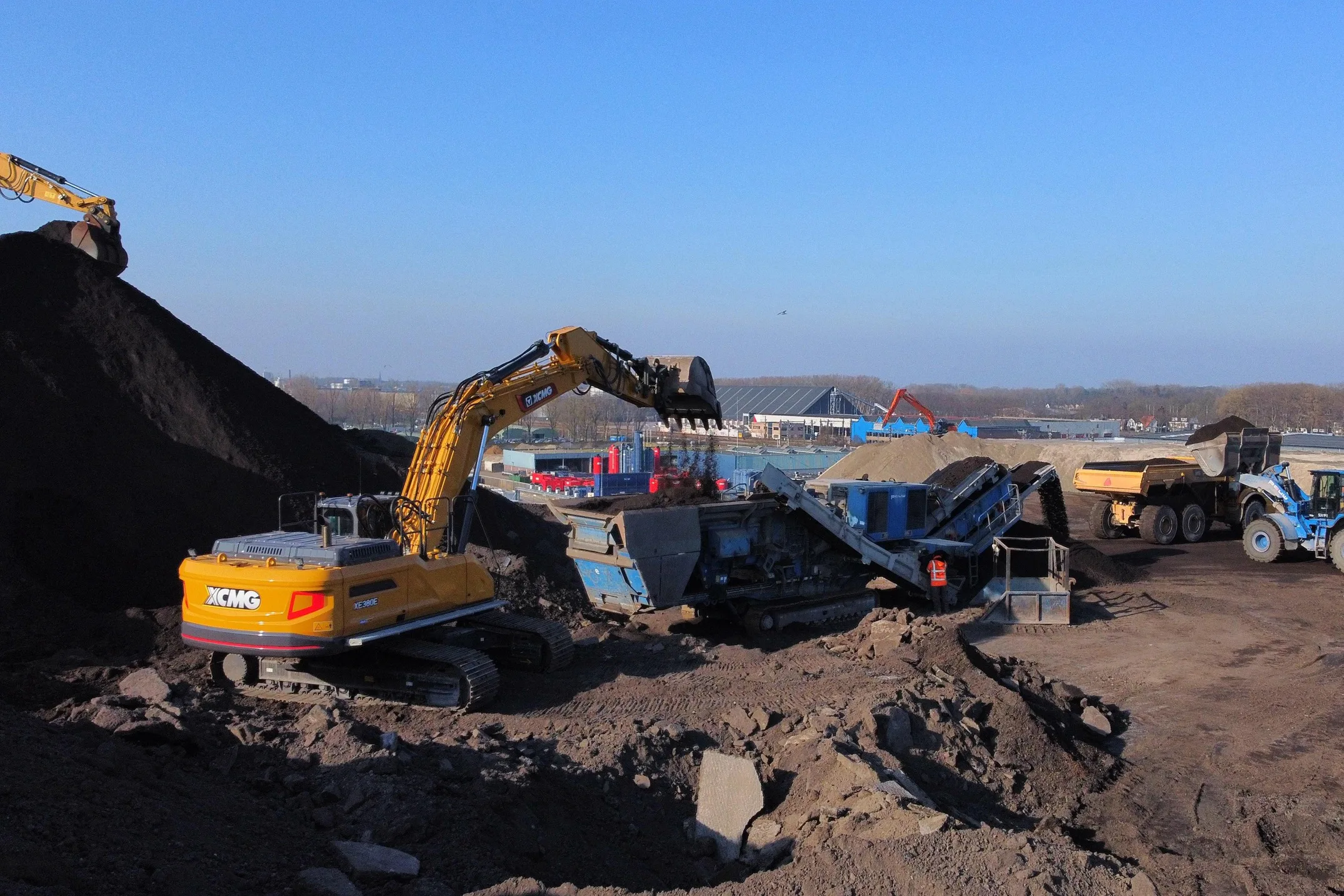 Uiteindelijk wil Pouw volledig elektrisch materieel inzetten.