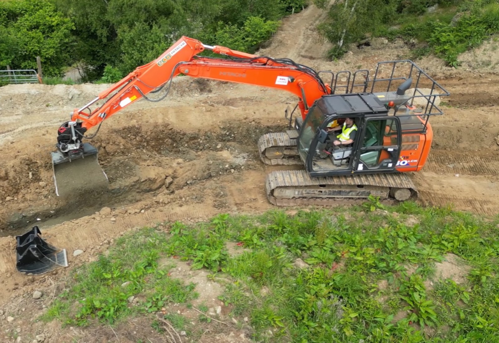 De Versaffix VX-6 tiltrotator.