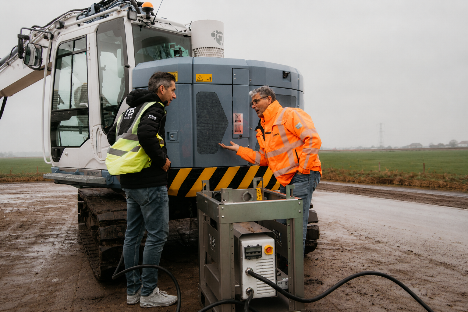 Eenvoudig snelladen voor bouw, infra en zwaar materieel