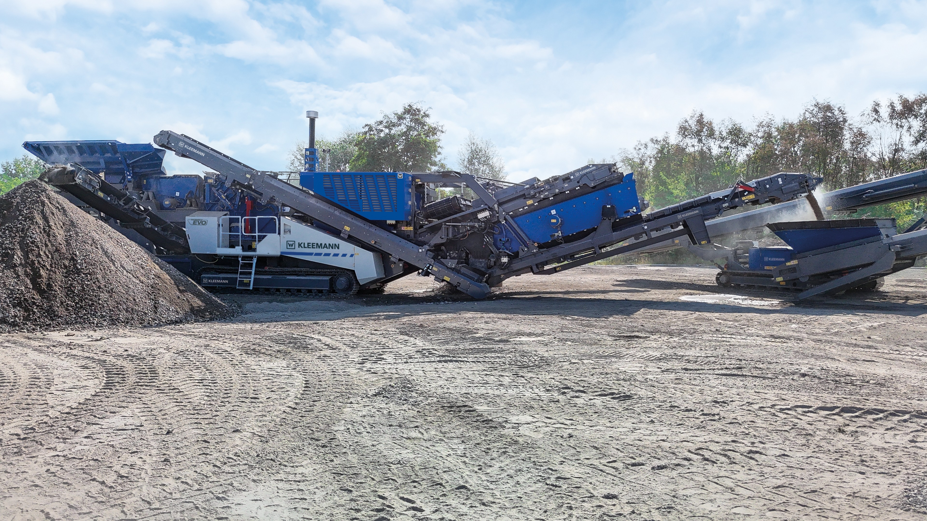 De Kleemann Mobirex MR 130 EVO. Foto: Kleemann.